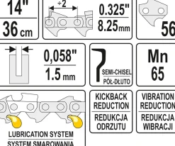 Łańcuch tnący Yato YT-84940