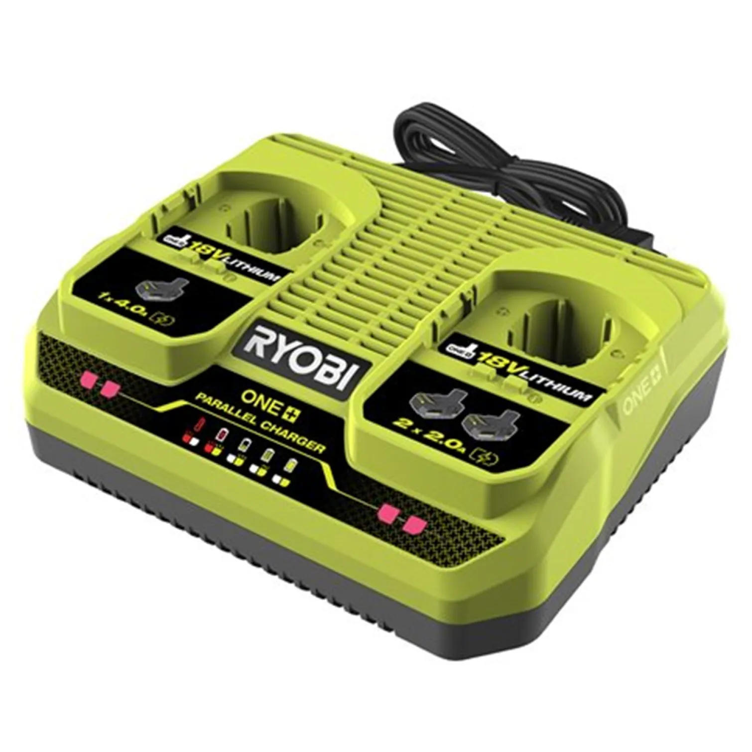 Ładowarka 2-portowa Ryobi ONE+ RC18240