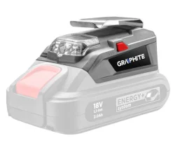 Ładowarka USB - latarka LED Graphite Energy+ 58G025