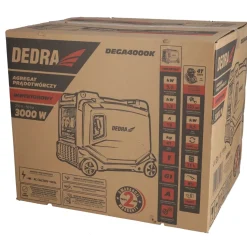 Agregat prądotwórczy inwertorowy 3,0/3,3kW Dedra DEGA4000K