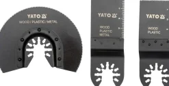 Akcesoria do narzędzia wielofunkcyjnego 3szt. Yato YT-34691