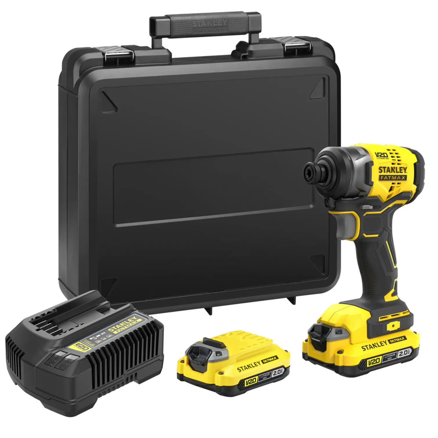 Akumulatorowa zakrętarka udarowa Stanley FatMax v20 SFMCF810D2K