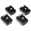 Akumulatory 18V 3,0Ah x4 i ładowarka Makita BL1830+DC18RD