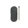 Aluminiowo-oksydowe tarcze tnące ze splotem siatkowym O 22 Proxxon PR28808