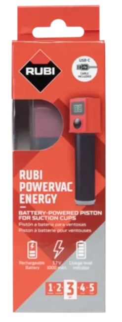 Automatyczny tłoczek USB Rubi POWERVAC ENERGY