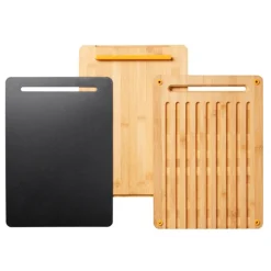 Bambusowy zestaw desek do krojenia Fiskars 1057550