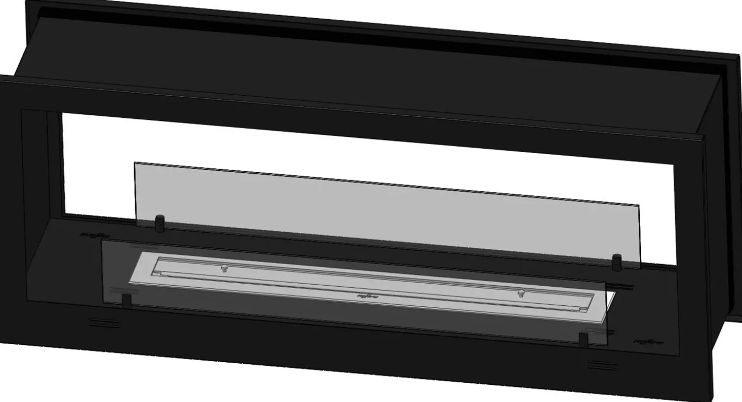 Biokominek do zabudowy Infire 2 SIDE 1200