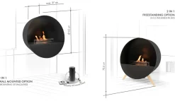 Biokominek Planika Bubble Wall & Floor