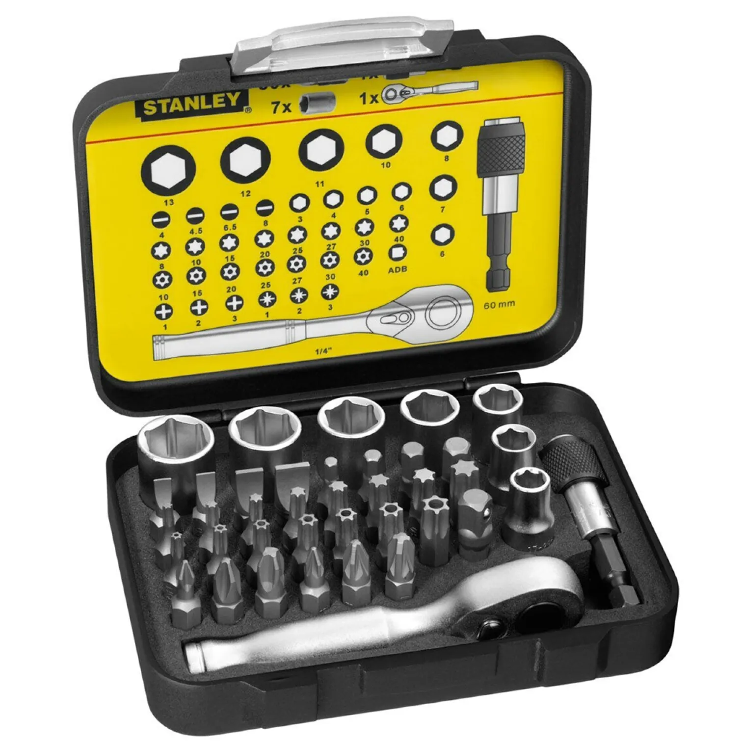 Bity 1/4” 40szt. Stanley 1-13-906