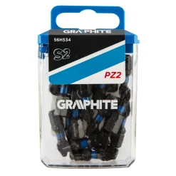 Bity udarowe PZ2x25mm, 20szt. Graphite 56H534