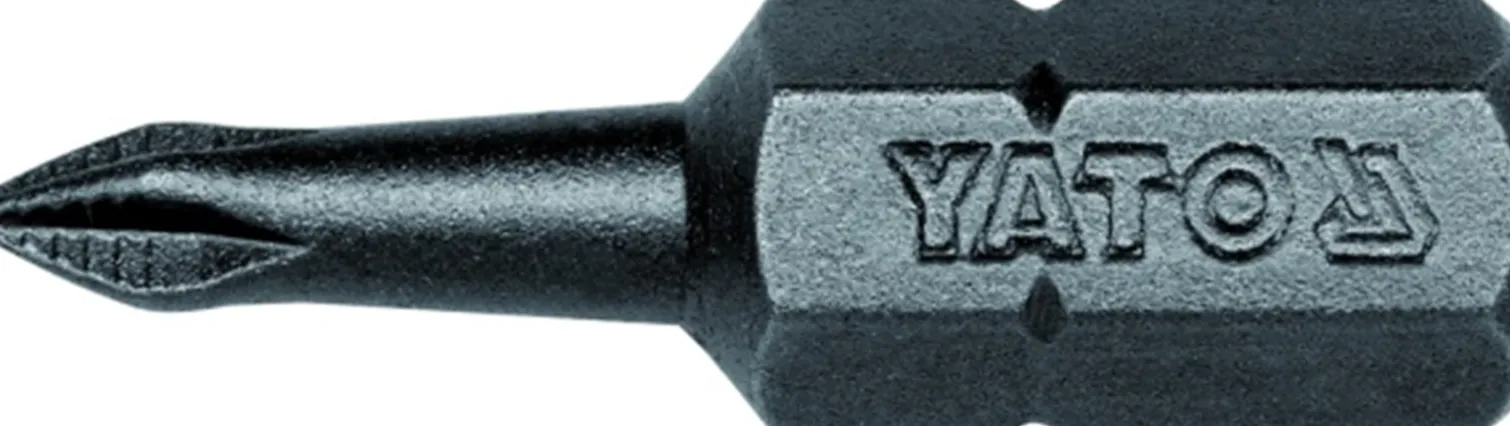 Bity 1/4" x 25 mm ph2 50 sztuk Yato YT-7808