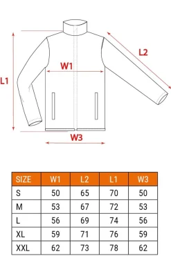 Bluza polarowa ze wzmocnieniami Neo 81-505