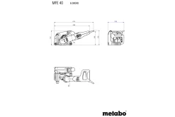 Bruzdownica Metabo MFE 40