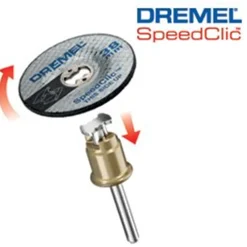 Ściernica Speedclic 38 mm 2 szt. Dremel 2615S541JA