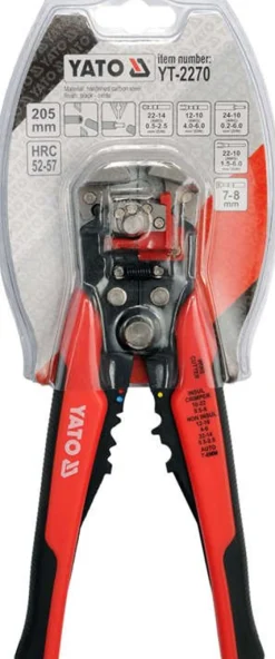 Ściągacz izolacji wielofunkcyjny 205 mm Yato YT-2270