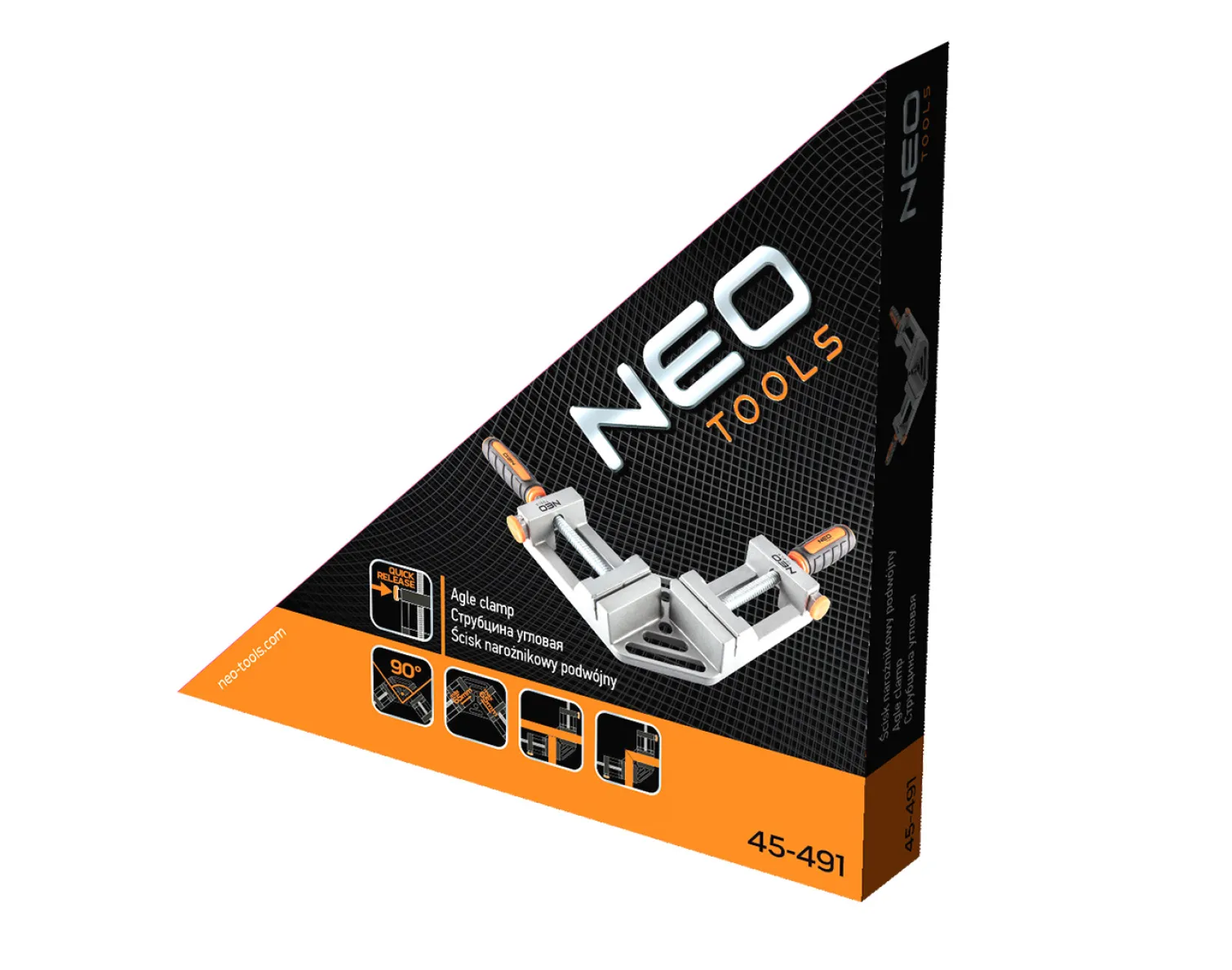 Ścisk narożnikowy podwójny Neo 45-491