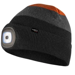 Czapka z latarką LED Neo 81-631