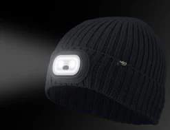 Czapka z latarką LED Neo 81-627