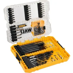 57-częściowy zestaw bitów i wierteł do drewna DeWalt DT70758