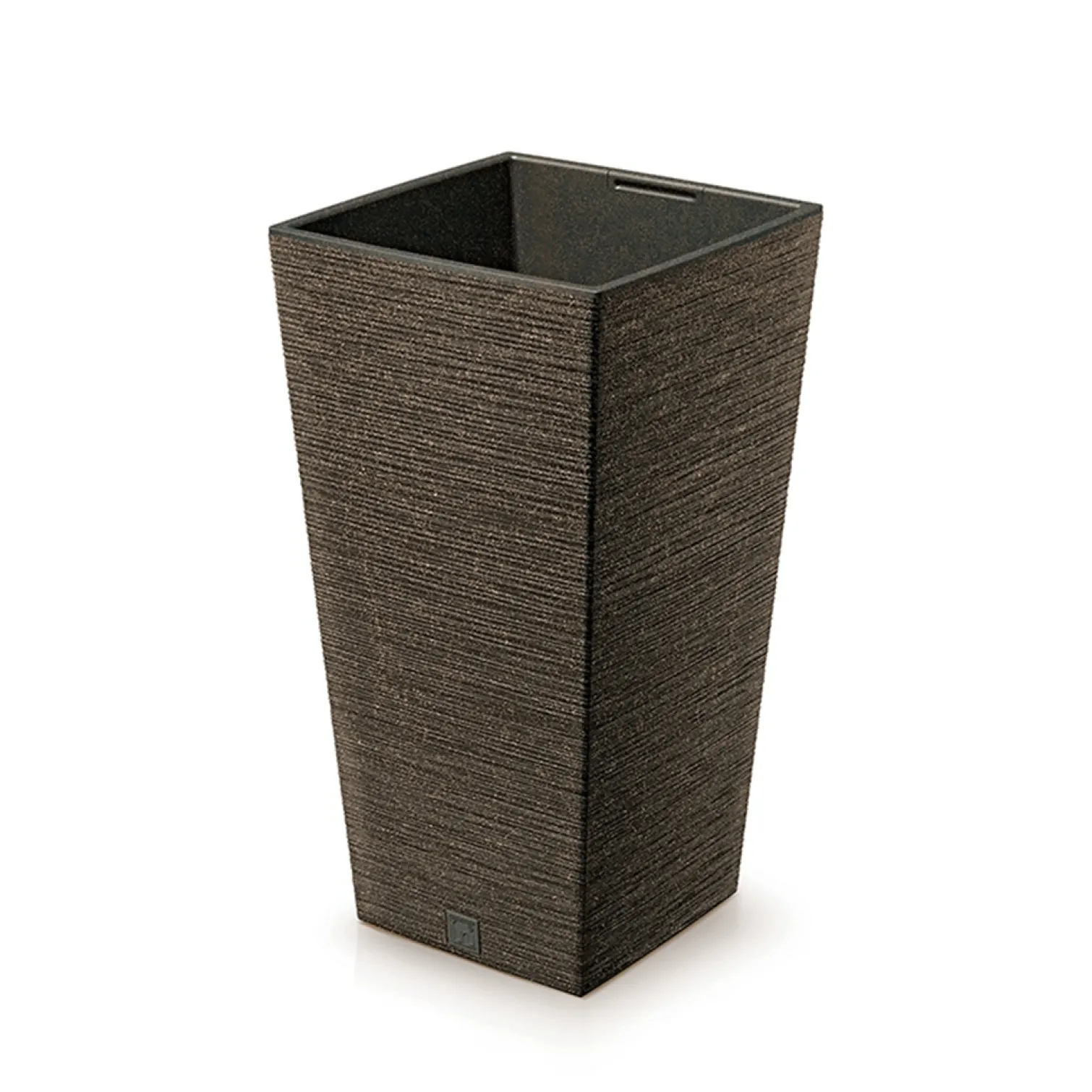Doniczka FURU SQUARE ECO WOOD - kawa ECO Prosperplast DFSH400W-4625W