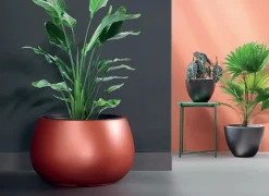 Doniczka HEOS - jasny szary Prosperplast DBHEM400-443U