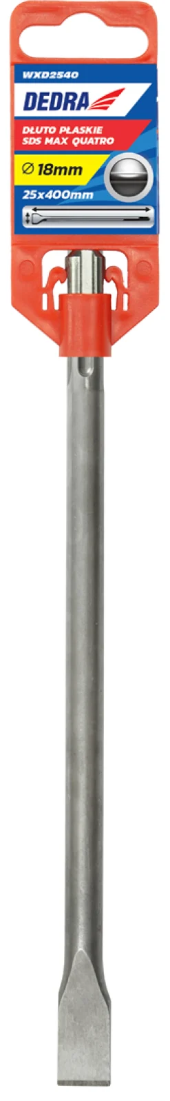 Dłuto płaskie SDS MAX 50x18x400mm Dedra WXD5040