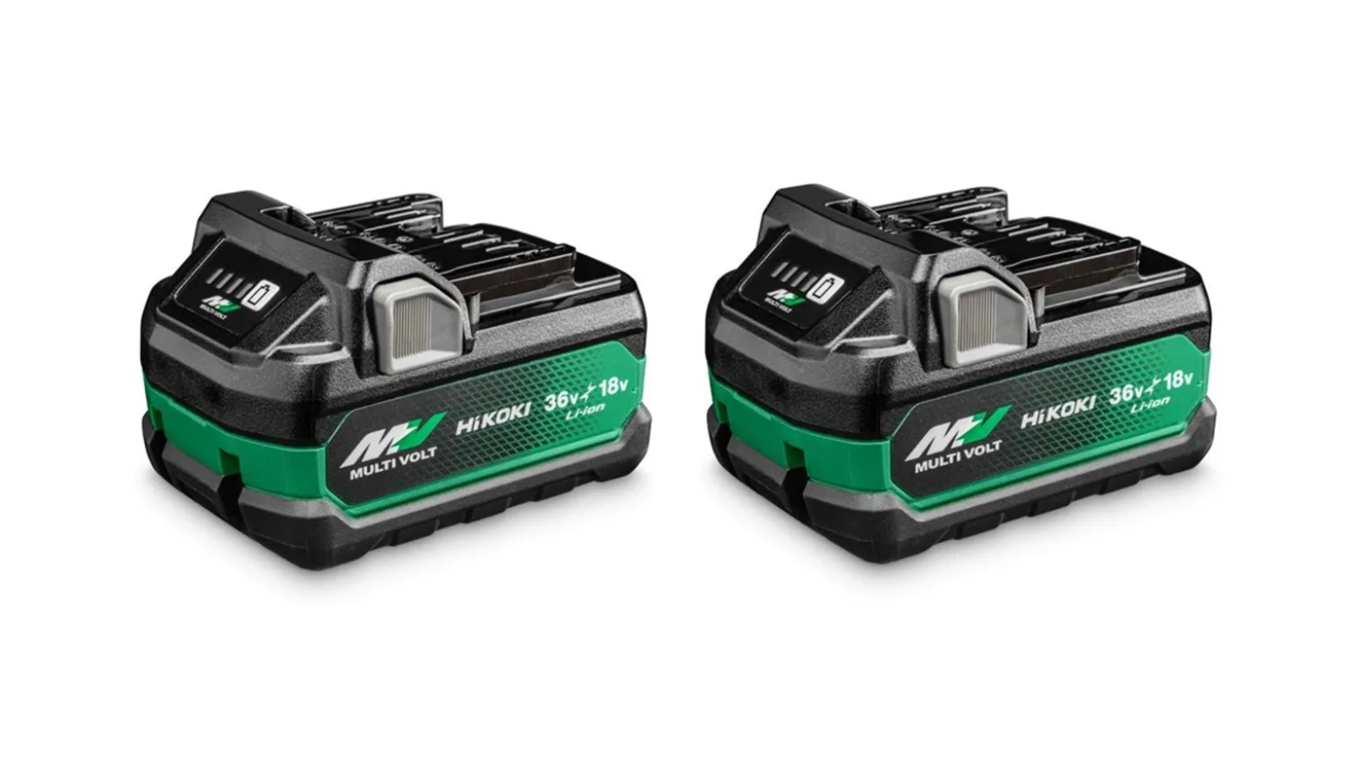 Dwa akumulatory MultiVolt 36/18V, 2.5/5.0Ah Hikoki BSL36A18X x 2