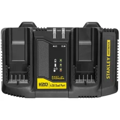 Dwuportowa ładowarka 18V 4A Stanley FatMax SFMCB24