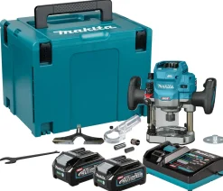 Frezarka górnowrzecionowa Makita XGT RP001GM201 2x4.0Ah