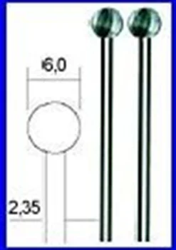 Frez ze stali wolframowo - wanadowej O 6 mm Proxxon PR28725