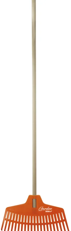 Grabie na trzonku drewnianym, pcv, 134cm, fi 22 Dedra 80C053
