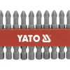 Groty do wkrętarki 10 sztuk PH2 x 50 s2 Yato YT-0478