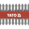 Groty obustronny do wkrętarki 10 sztuk PH2 x 65 Yato YT-0481