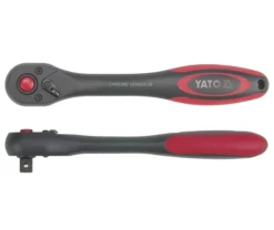 Grzechotka powlekana prosta 1/4" 144 mm Yato YT-0290