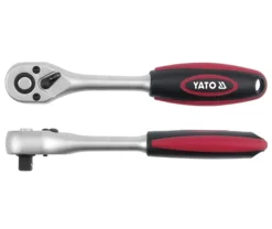 Grzechotka prosta z plastikową rączką 1/4'' CR-V Yato YT-0322