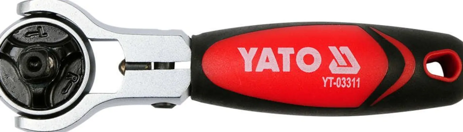 Grzechotka z głowicą obrotową Yato YT-03311