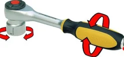 Grzechotka z mecanizmem obrotowym 1/4'' Proxxon PR23082