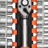 Grzechotka 1/2" z nasadkami Sthor 58634