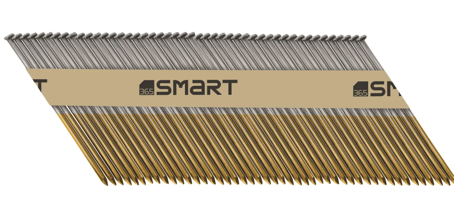 Gwoździe na papierze gładkie kąt 34° 3,1x90mm, 2200szt. Smart365 05-3190G