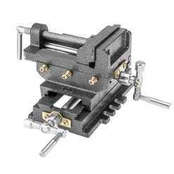 Imadło maszynowe krzyżowe dwuosiowe 100mm Neo 35-035
