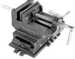 Imadło maszynowe krzyżowe dwuosiowe 100mm Neo 35-035