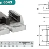 Imadło maszynowe wiertarskie 6543-150M Bison S.A. 5907412039695