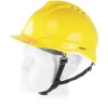 Kask ochronny, biały, 4-punktowy pasek podbródkowy Dedra BH1087