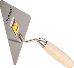 Kielnia trójkątna nierdzewna 200mm Schmith SPK10-200