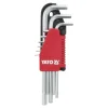 Klucze hex 9 części 1,5-10 mm długie CRV Yato YT-0501