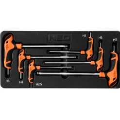 Klucze Hex 6 szt. wkładka Neo 84-254