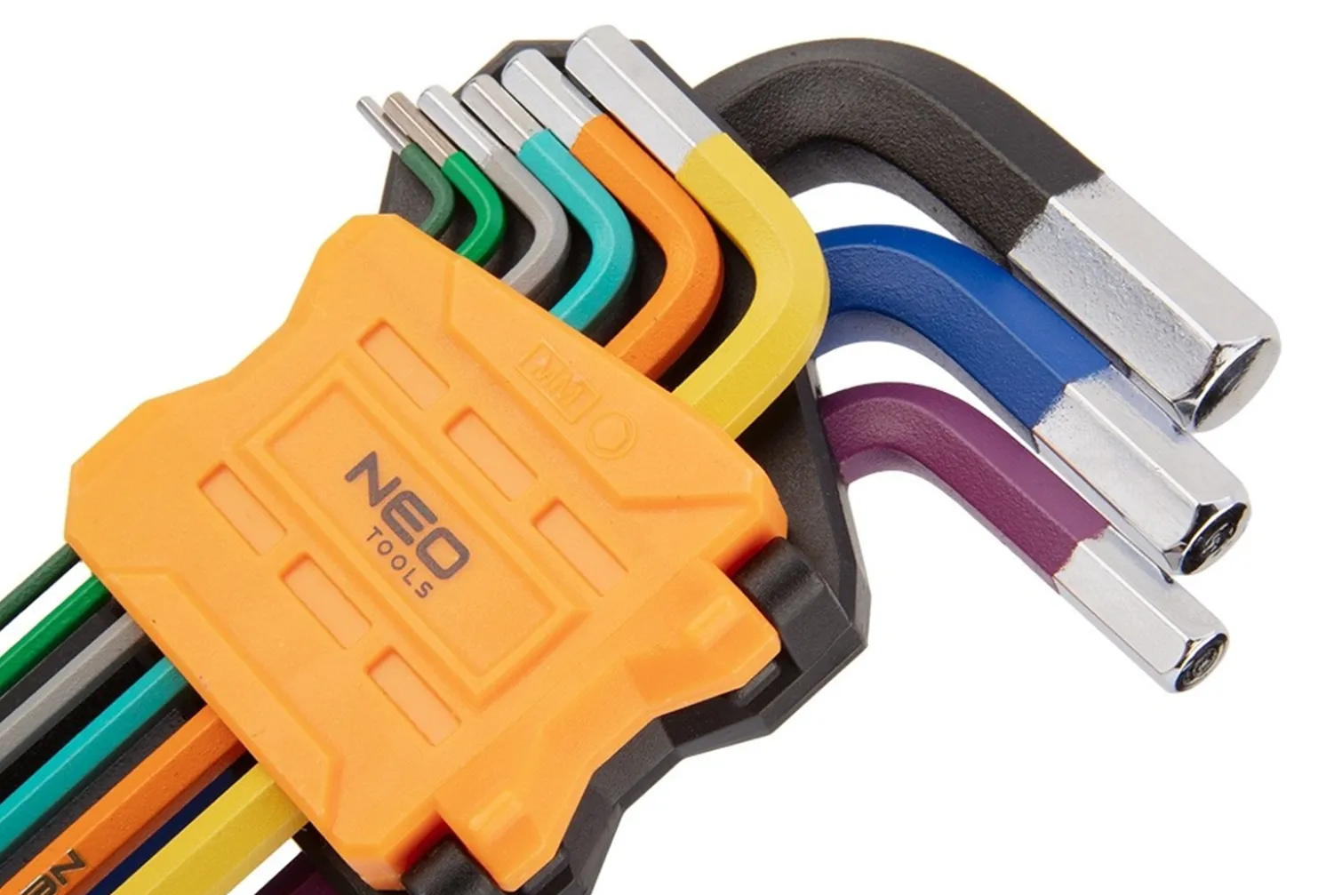 Klucze imbusowe hex z kulką 9szt. Neo 09-512