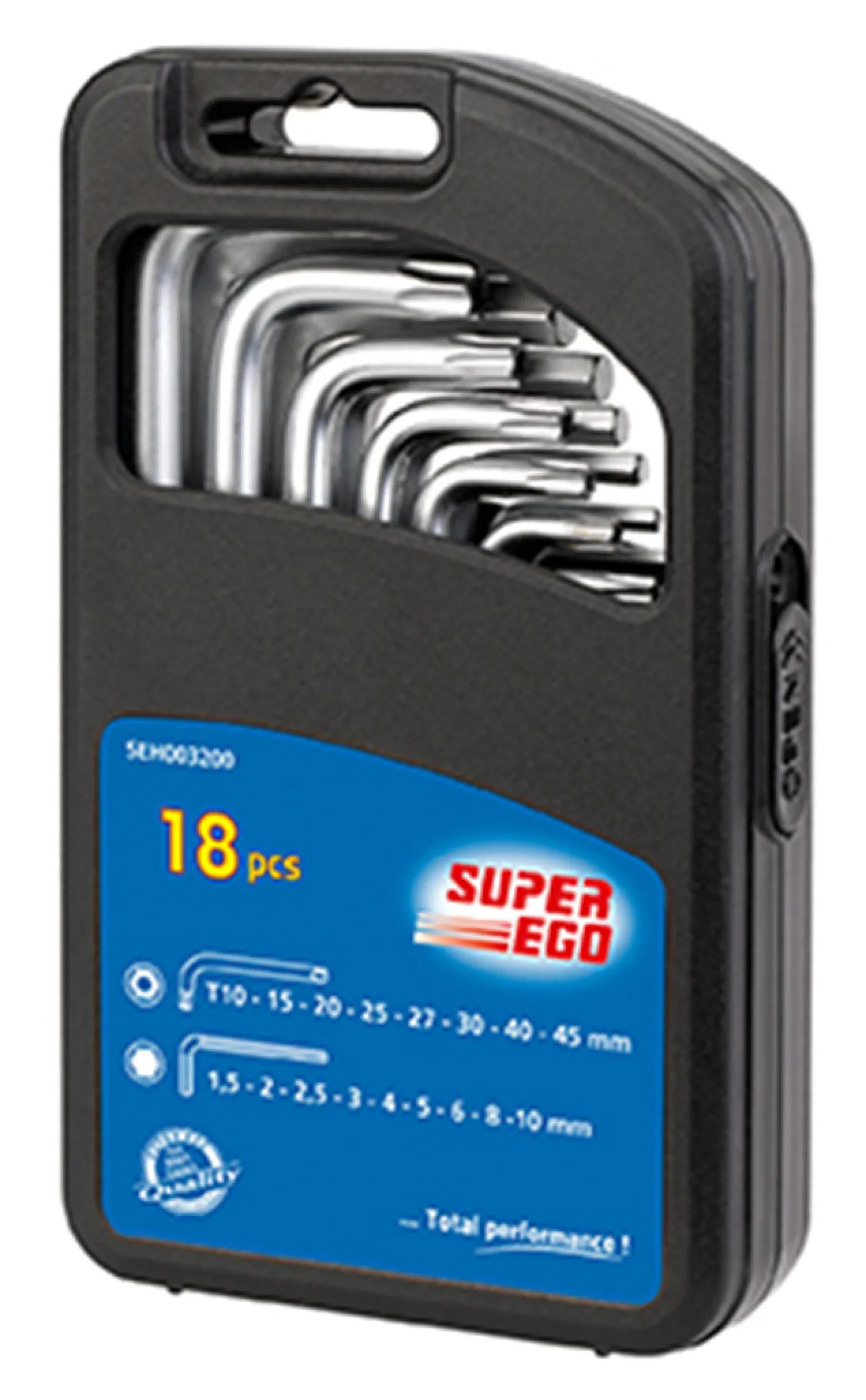 Klucze imbusowe + torx 18 Super-Ego 8414160000000