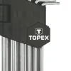 Klucze imbusowe Torx T10-T50 9szt. Topex 35D961