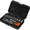 Klucze nasadowe, 1/4”, CrV, zestaw 23szt. Neo 10-231